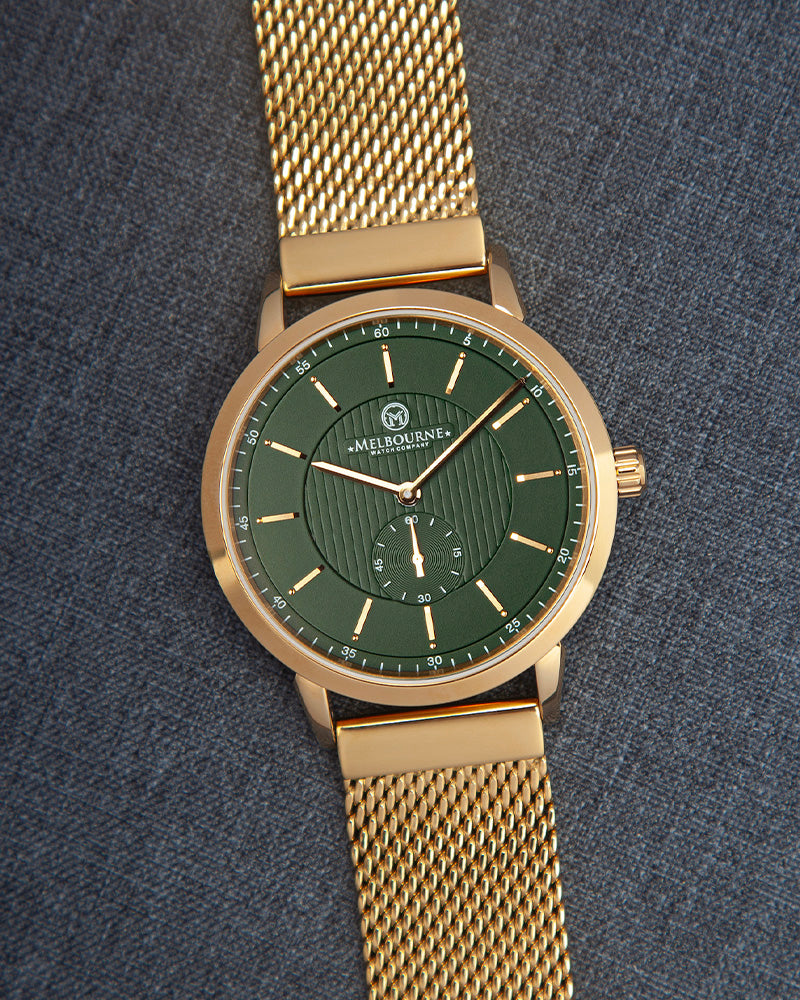 20mm Stainless Steel (PVD Gold) Mesh Bracelet