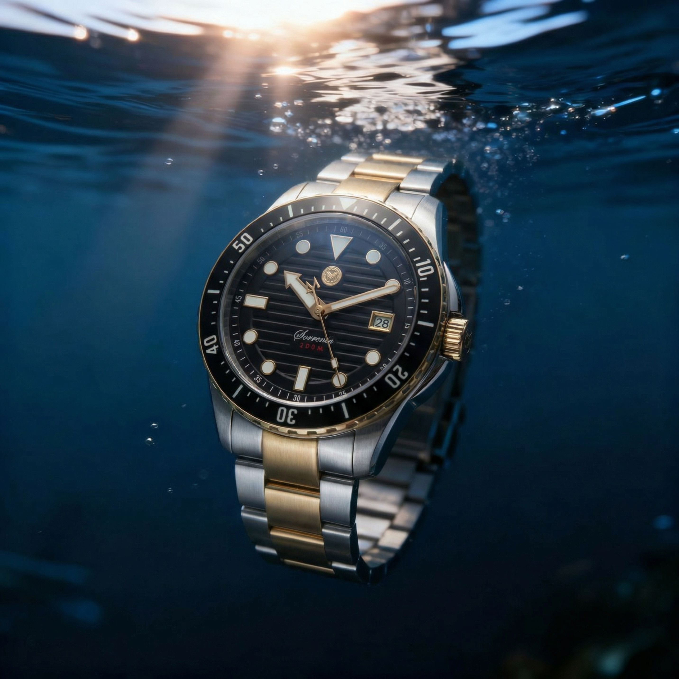 Sorrento | Black & Gold