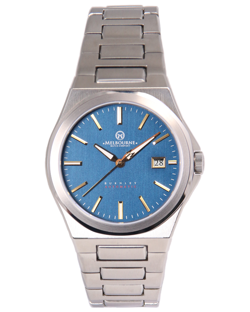 Automatic blue 2025 dial watch