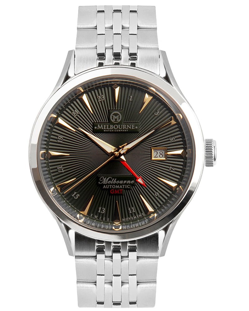 Melbourne Watch Company Melbourne Auto GMT Black