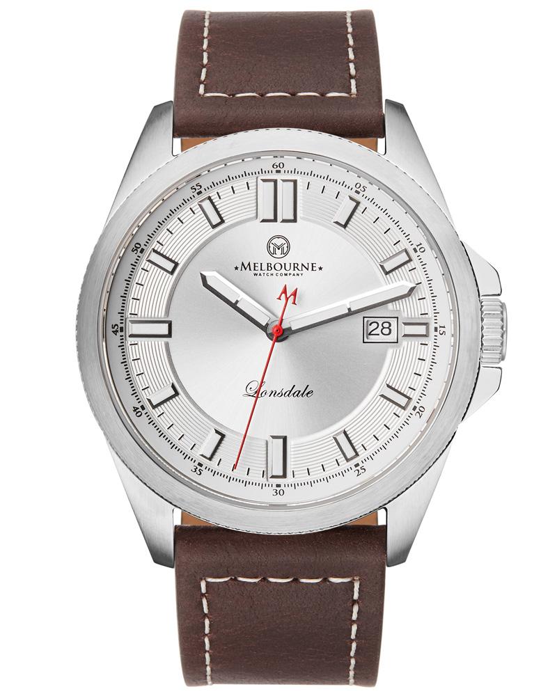 Melbourne Watch Company Lonsdale Auto Black