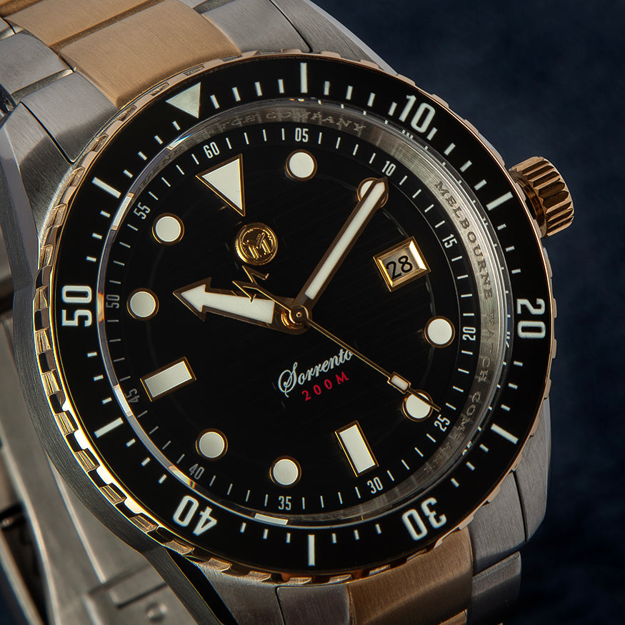 Sorrento | Black & Gold