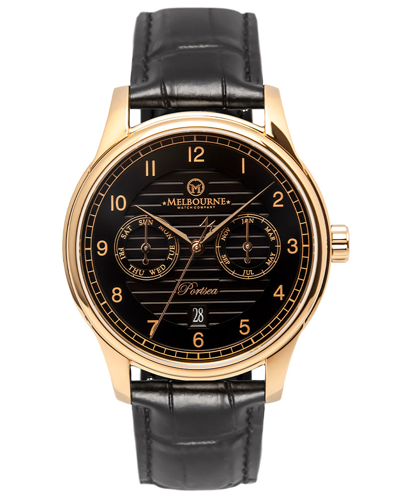 Portsea Calendar | Black & Gold