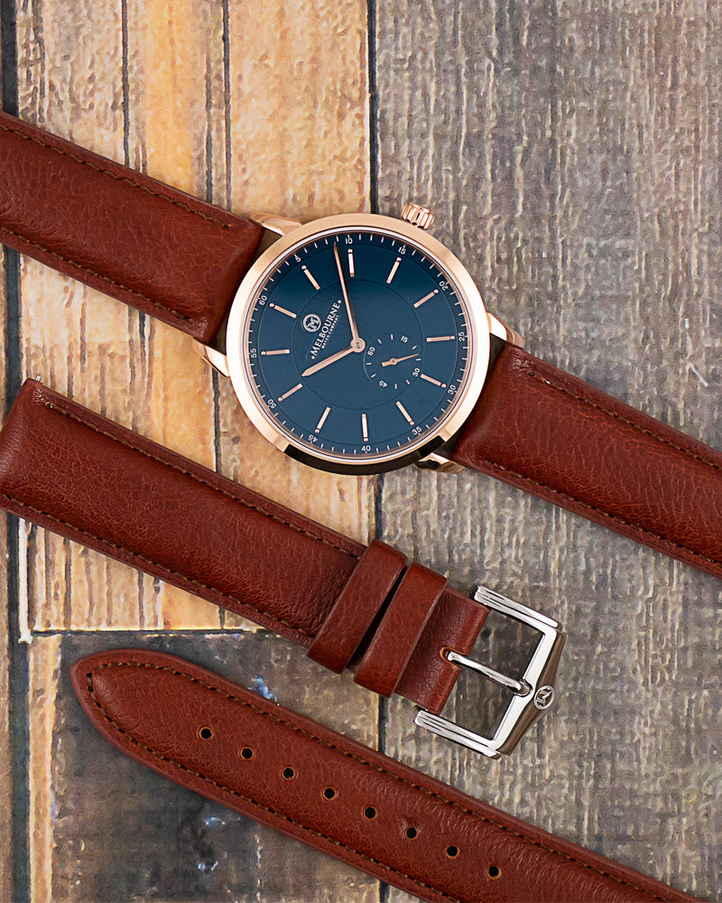 20mm Leather - Dakota - Dark Brown