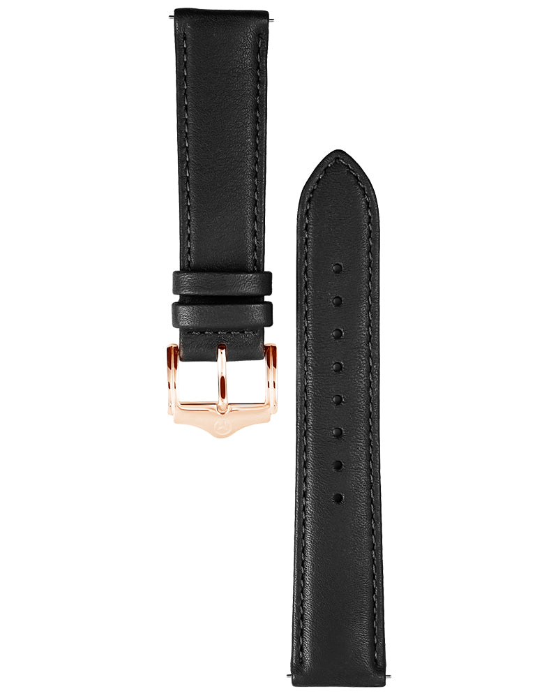 20mm Leather - Nappa - Black