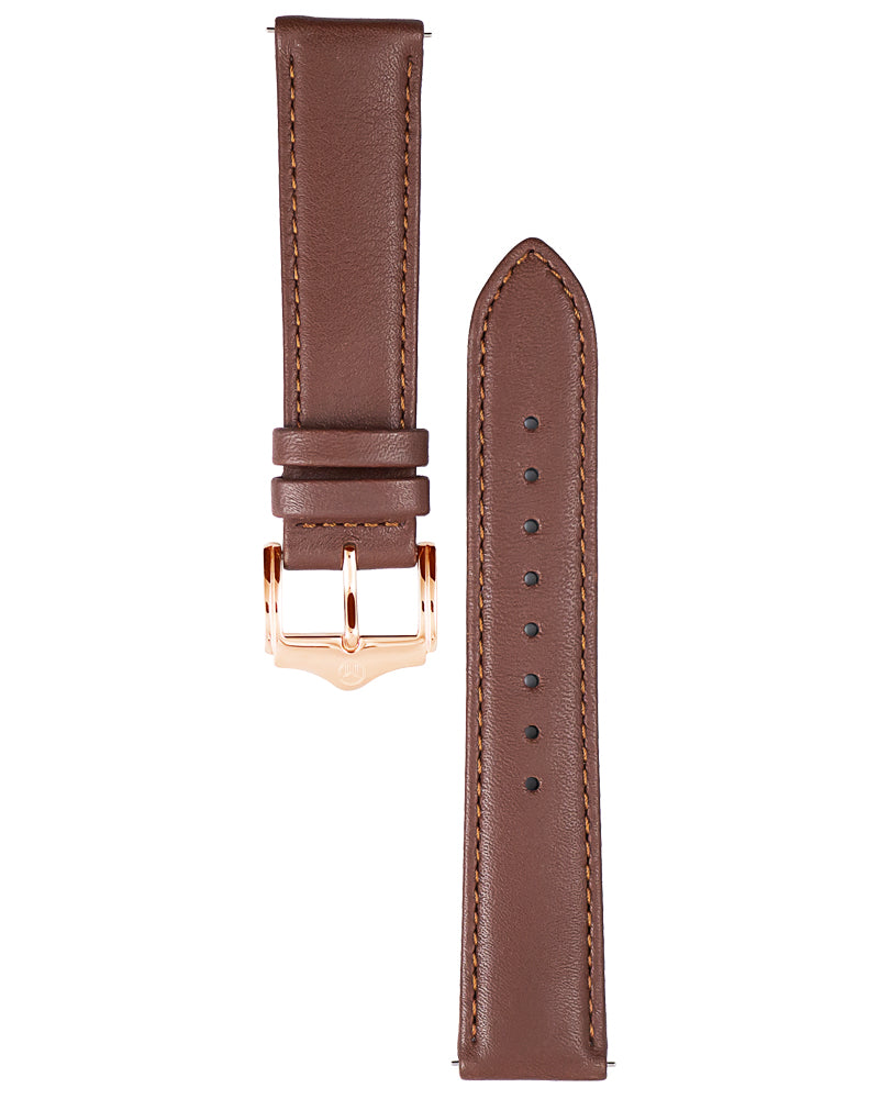 20mm Leather - Nappa - Brown