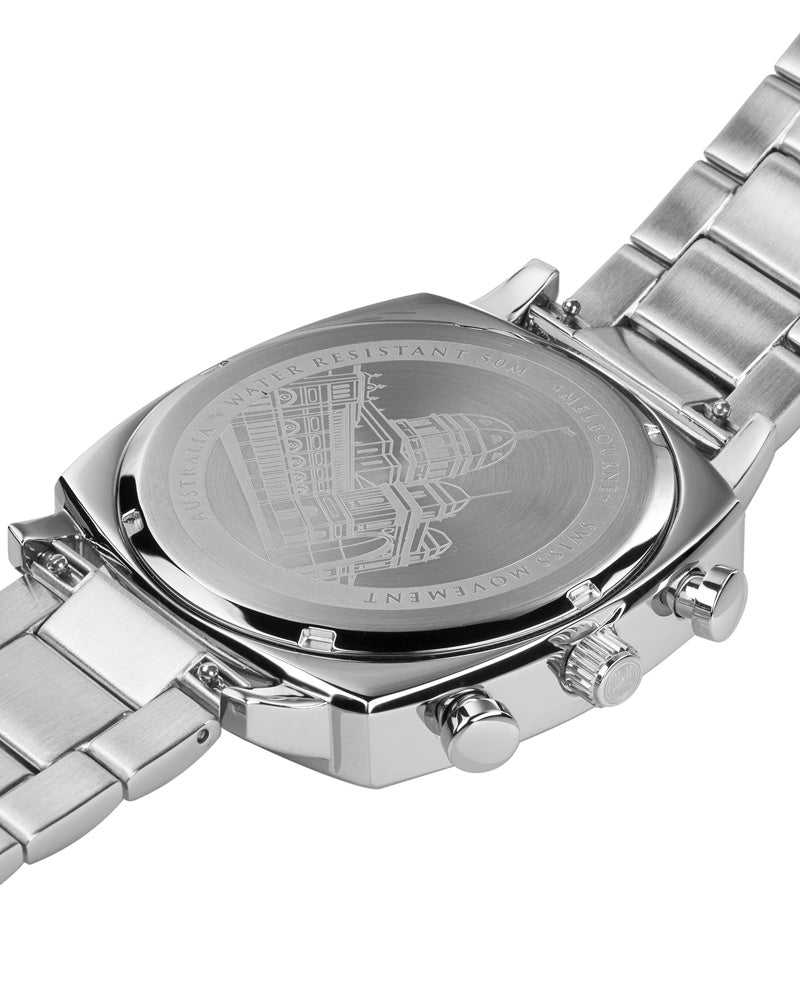 Carlton Navy (Steel Bracelet)